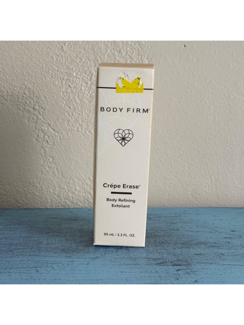 Body Firm Crépe Erase Body Refining Exfoliant 3.3 Fl. Oz. Fragrance-Free Sealed